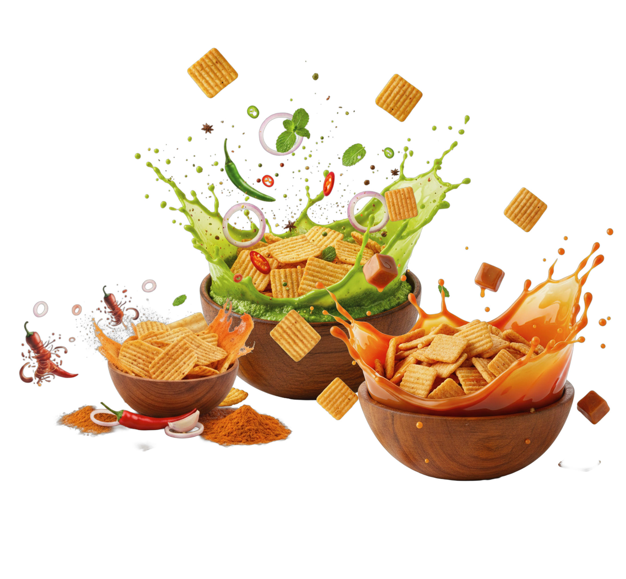 Moonzy snacks illustration